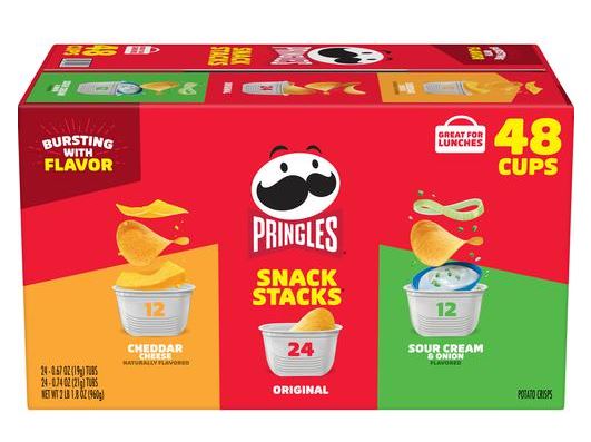 PRINGLES SURTIDO CAJA 48U