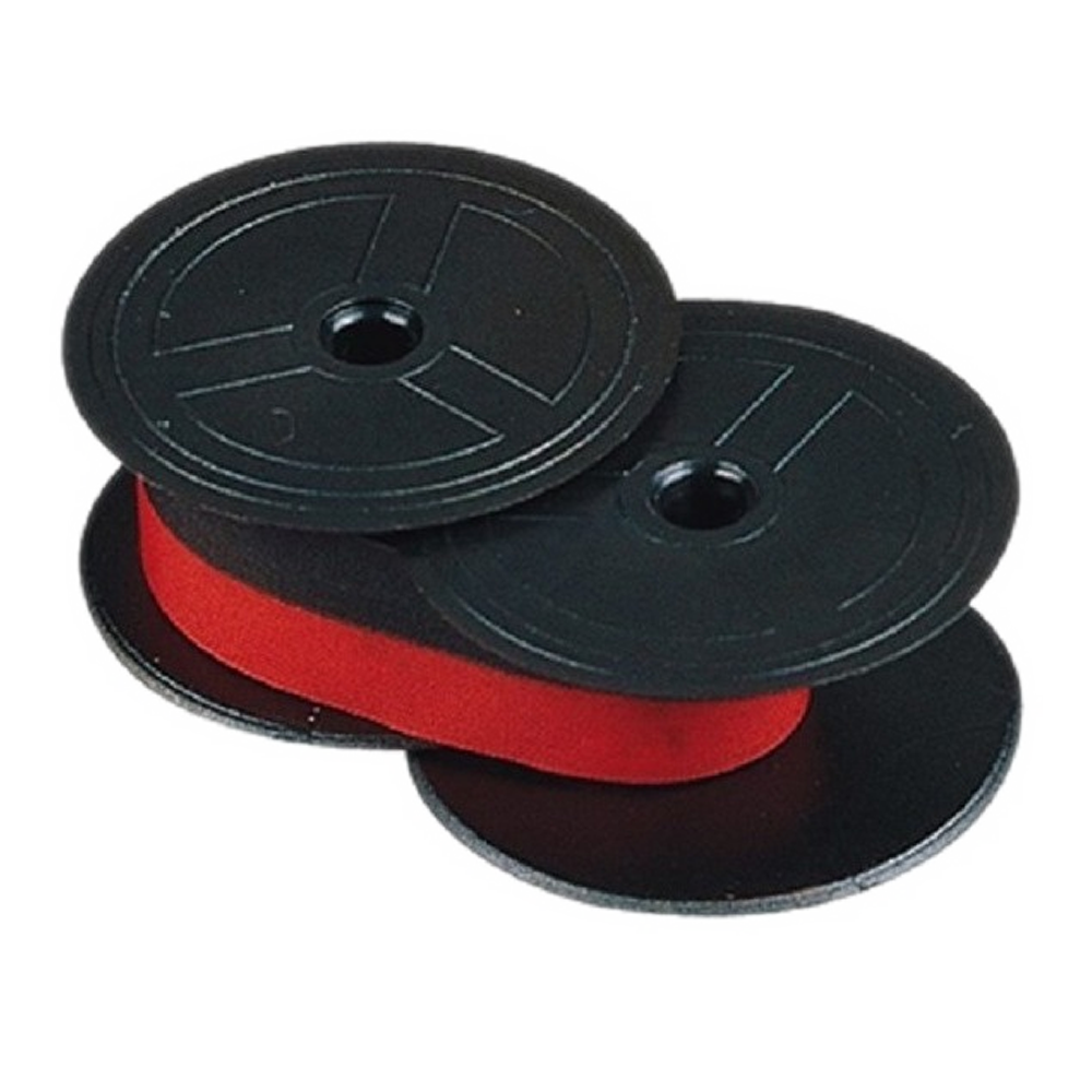 CINTA PARA CALCULADORA DOBLE CARRETE NEGRO/ROJO (00174)