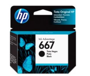 TINTA HP 667 NEGRO (IMP 2775)