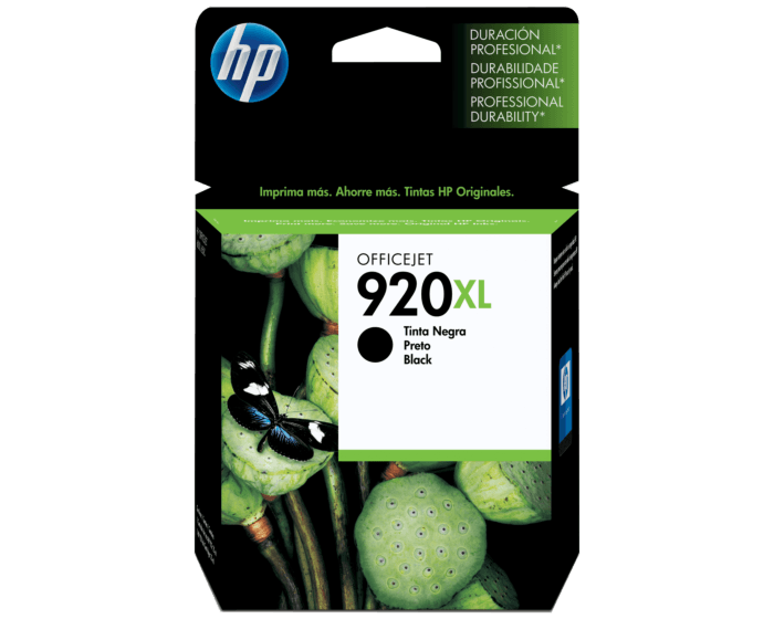 CARTUCHO HP 920XL NEGRO CD975A