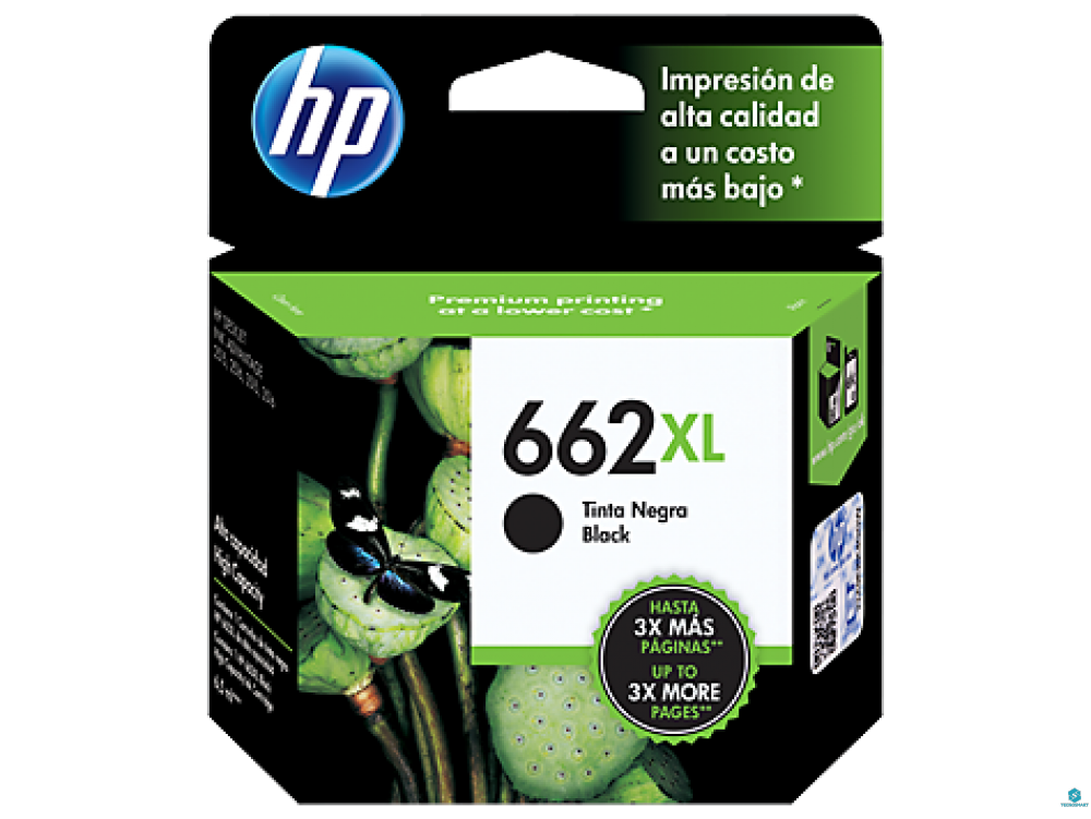 TINTA HP 662 XL NEGRO CZ105AL