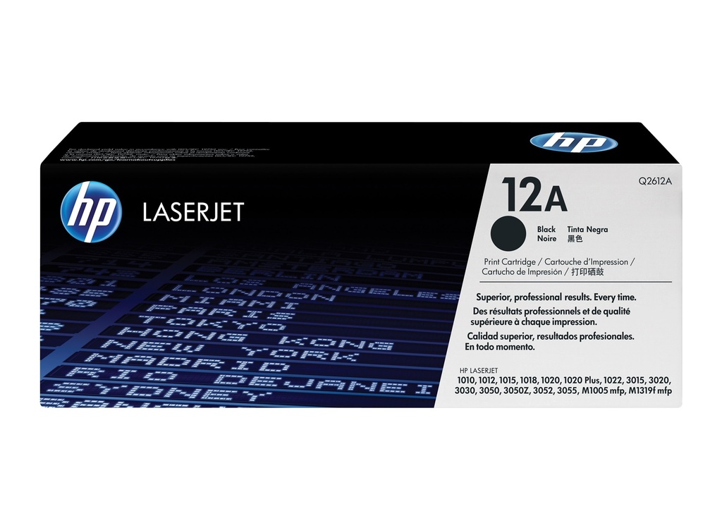 TONER HP LJ 2612A/1022 ORIGINAL