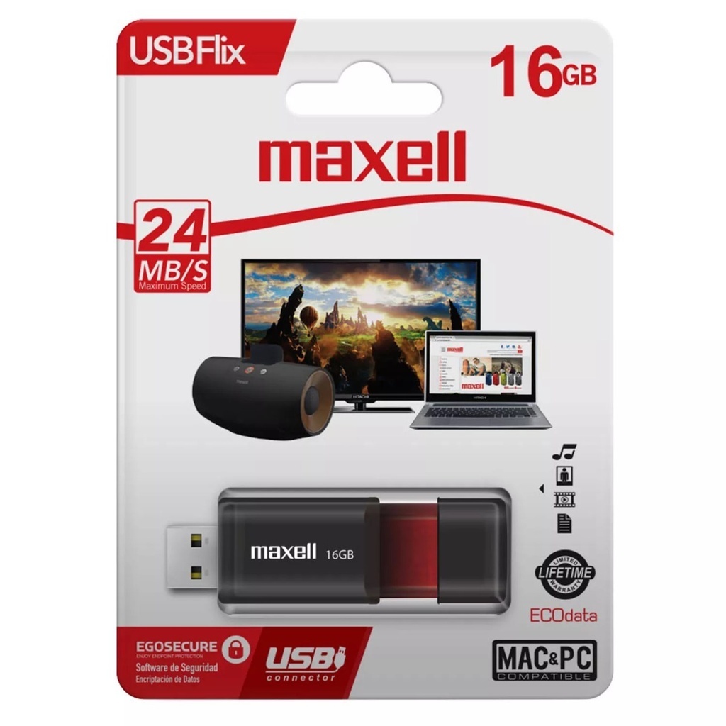 MEMORIA MAXELL USB 16GB