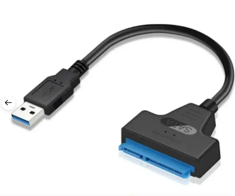 ADAPTADOR USB 3.0 A SATA 2.5" - NEGRO 
