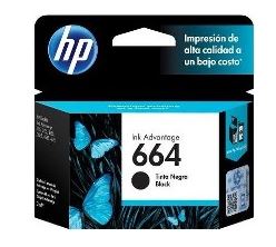 CARTUCHO HP664 NEGRO ORIGINAL