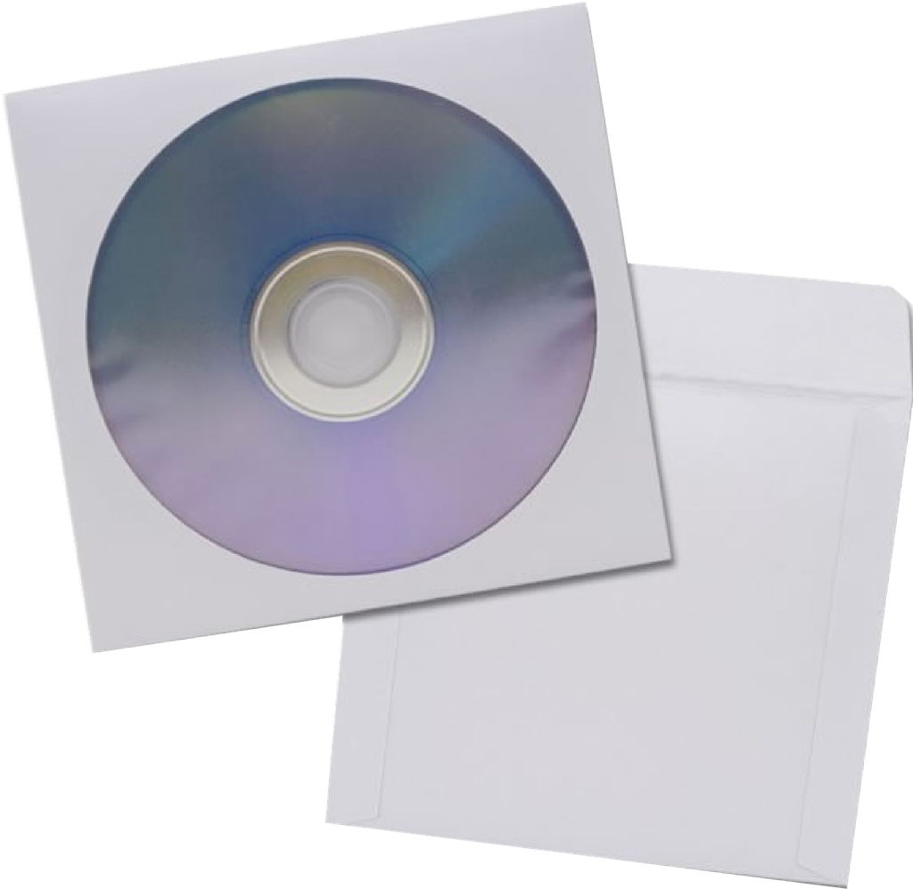 SOBRE BLANCO PARA CD UNIDAD (10748)