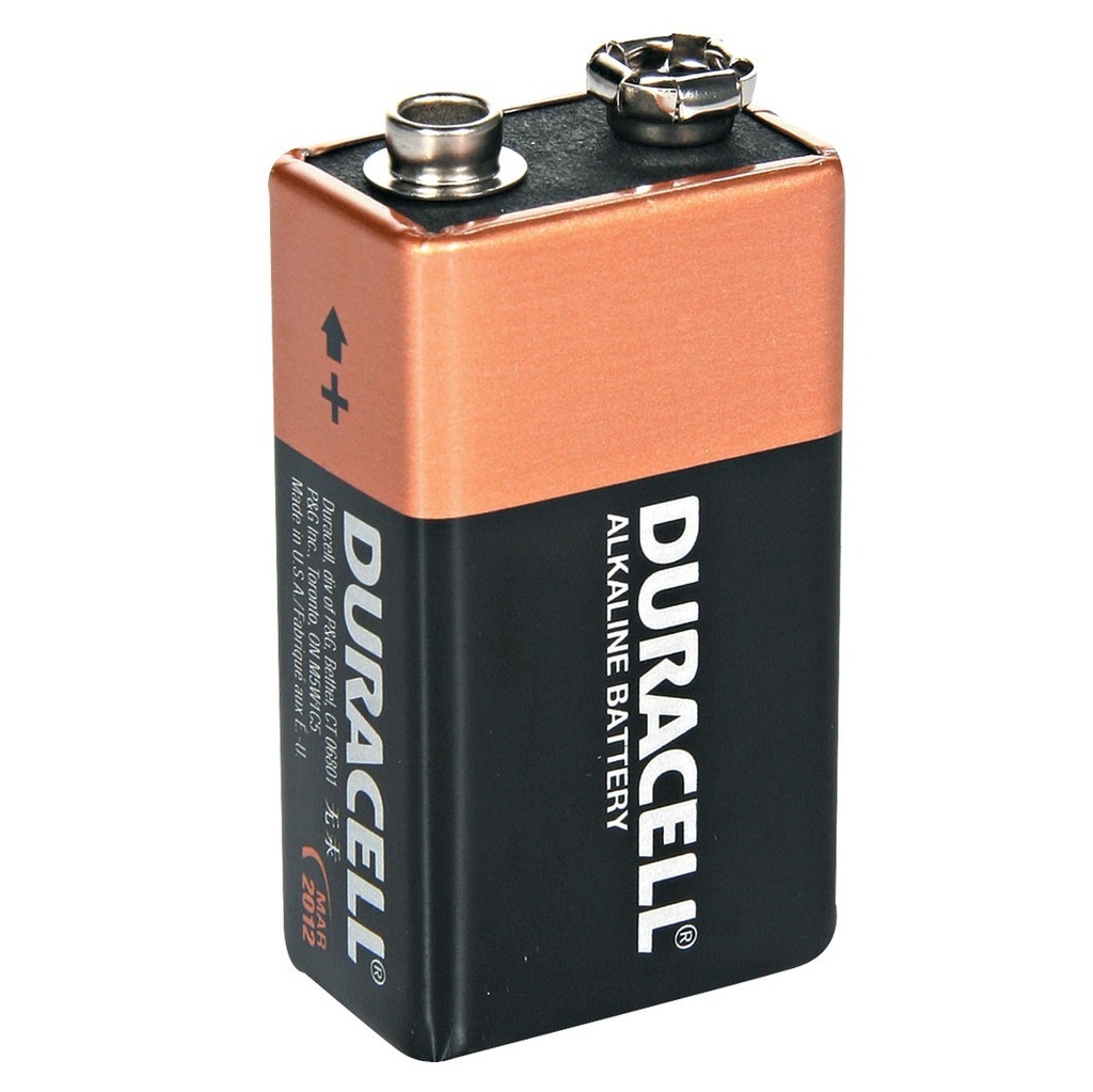 BATERIAS 9V MARCA DURACELL UNIDAD