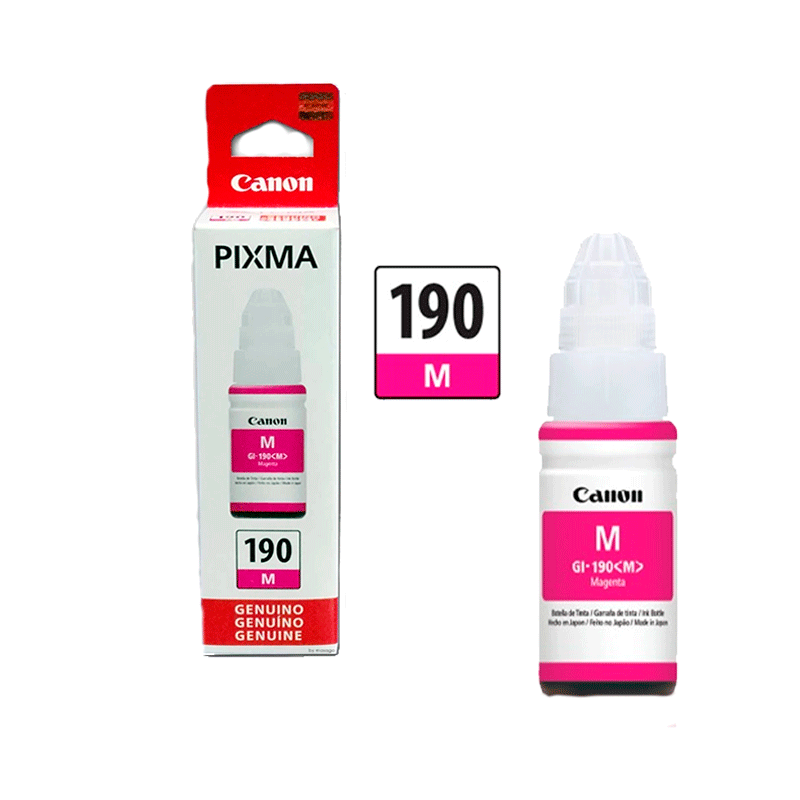 TINTA CANON GI 190 MAGENTA