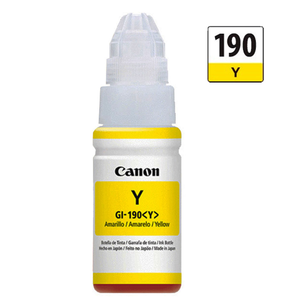 TINTA CANON GI 190 YELLOW