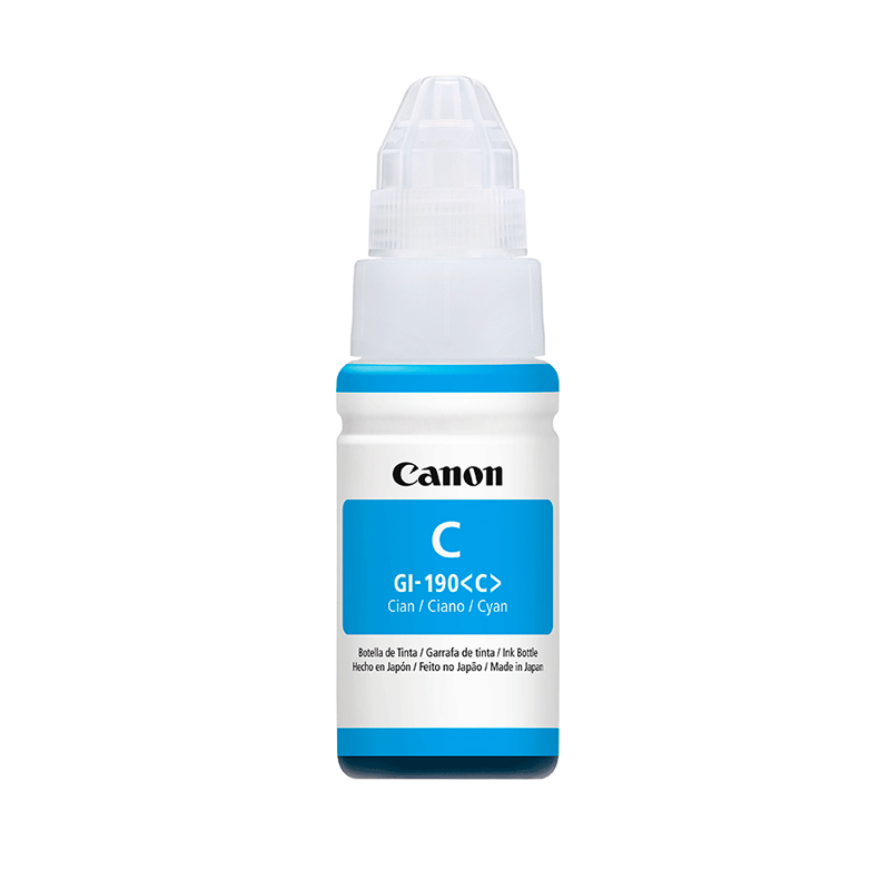 TINTA CANON GI 190 CIAN