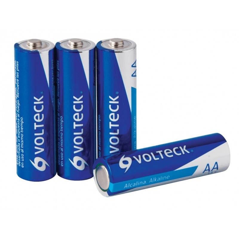 BATERIA ALCALINA AA BLISTER 4 VOLTECH