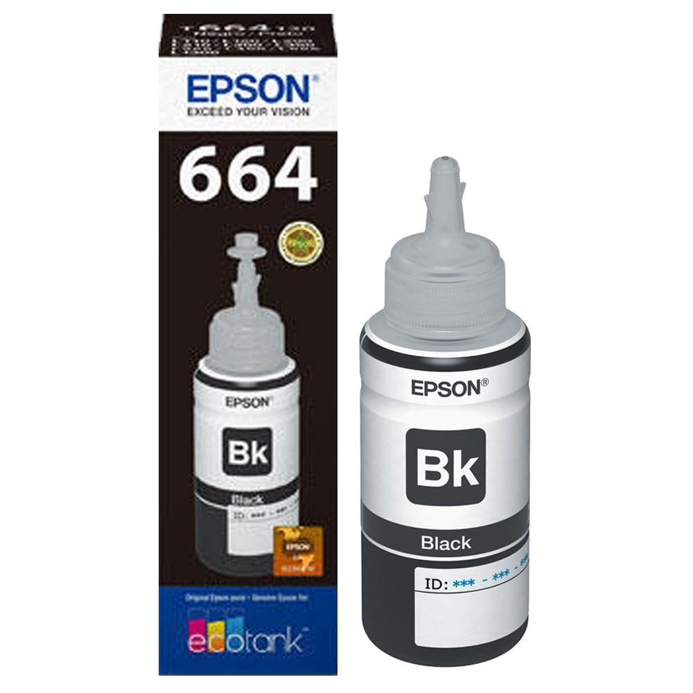 TINTA EPSON L380-L220-L210  / T664120 BK