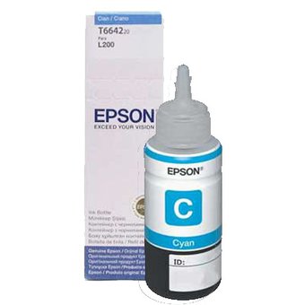 TINTA EPSON L380-L220-L210  / T664220 CIAN