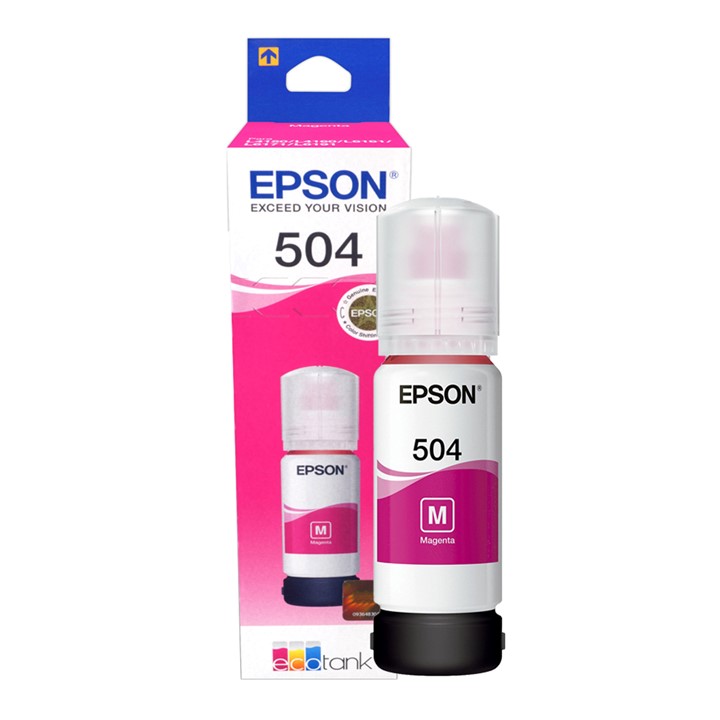 TINTA EPSON T504320 P/L4150, L6171 MAGENTA 