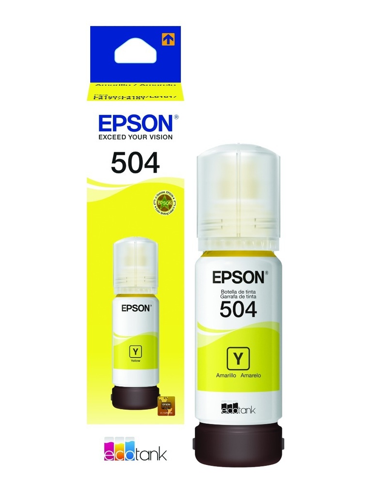 TINTA EPSON T504420 P/L4150, L6171 YELLOW (70 