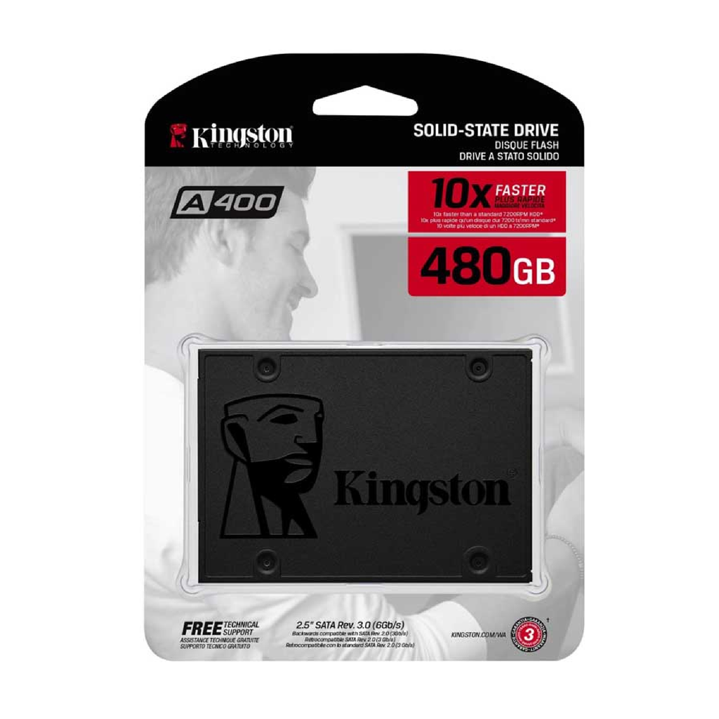 UNIDAD SSD 2.5" 240GB KINGSTON A400 500MBS