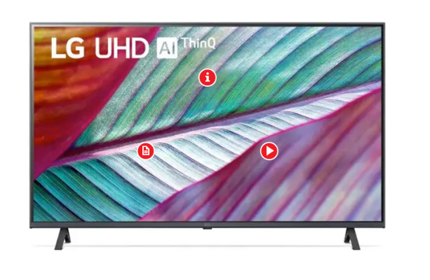 LG 43LM6370 43" Full HD TV, Smart TV ThinQ AI™