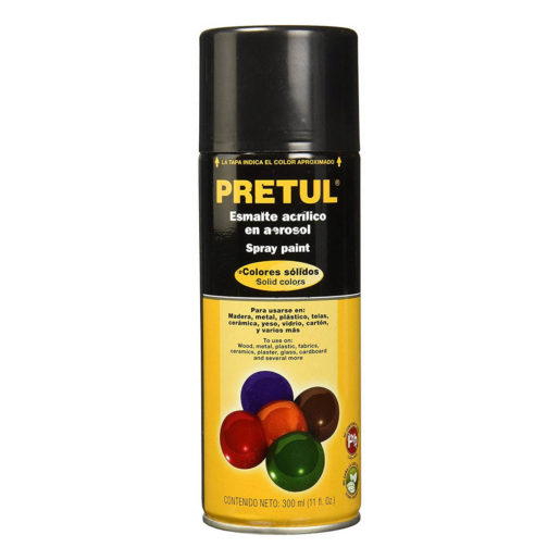 PINTURA EN SPRAY COMEX NEGRO MATE