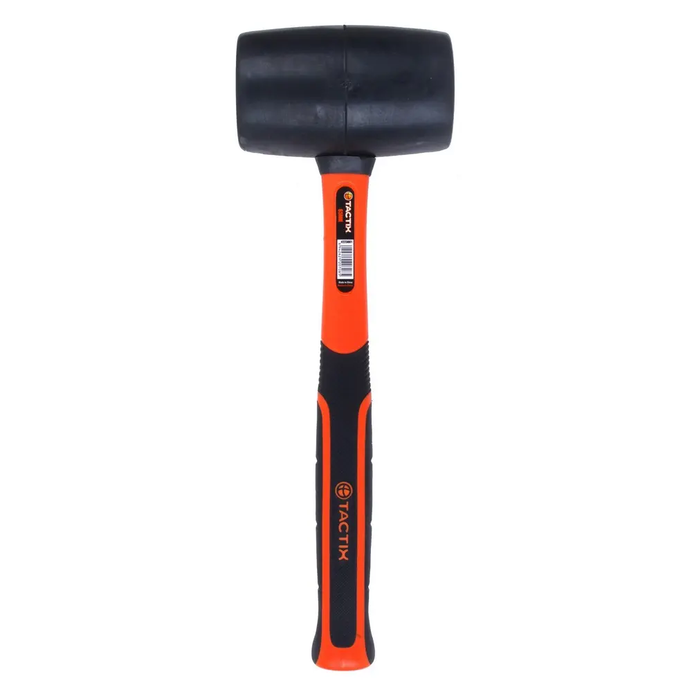 MARTILLO DE HULE MANGO FIBRA DE VIDRIO 24 