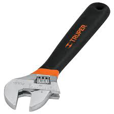 LLAVE AJUSTABLE 10 DOBLE GRIP 15511