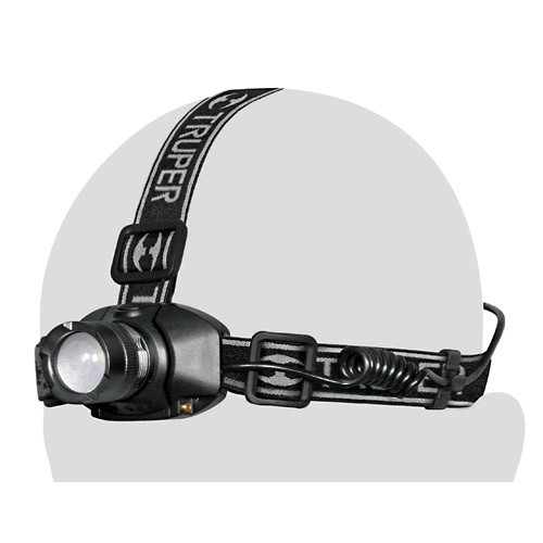 LINTERNA CABEZA, 60 LUMENES RECARGABLE