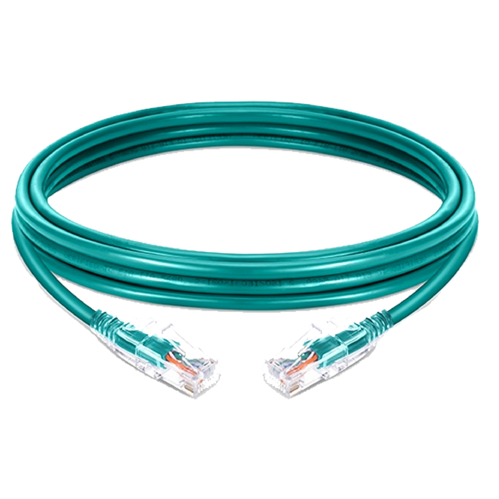 CABLES UTP CAT6 7 PIES AZUL O VERDE (NO 