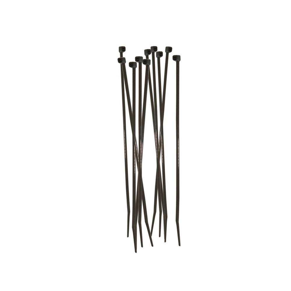 CINCHO PLASTICO NEGRO 11" PAQ/100 300X4.8 MM
