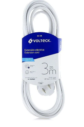 EXTENSION ELECTRICA DOMESTICA 3M CAL 16.