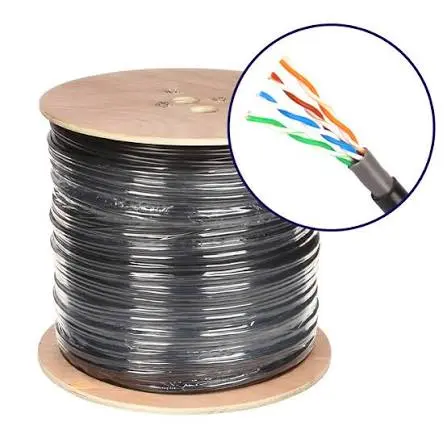 CABLE UTP CAT6 PARA EXTERIOR CON GEL