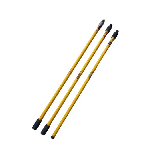 PERTIGA DE FIBRA DE VIDRIO DE 3 SECCIONES 