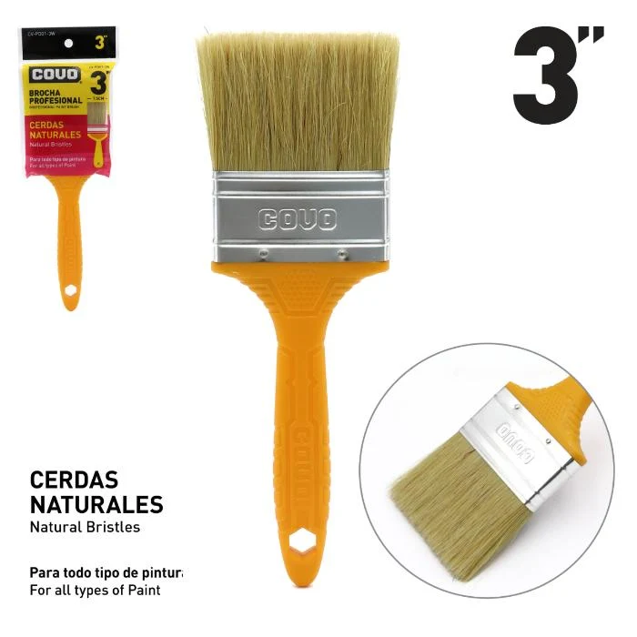 BROCHA DE CERDA NATURAL No 3 (CADM)