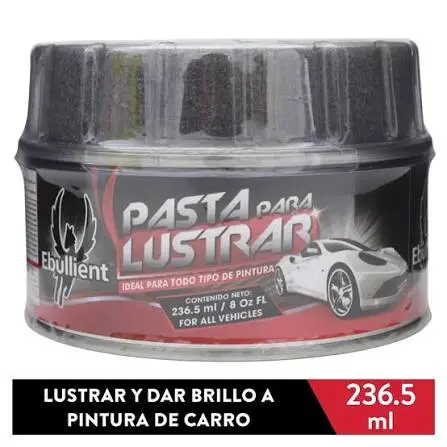 PASTA PARA LUSTRAR VEHICULOS 12ONZ. 