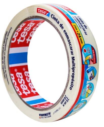 MASKING TAPE 24MM X 25M 1" TESA 601220003800