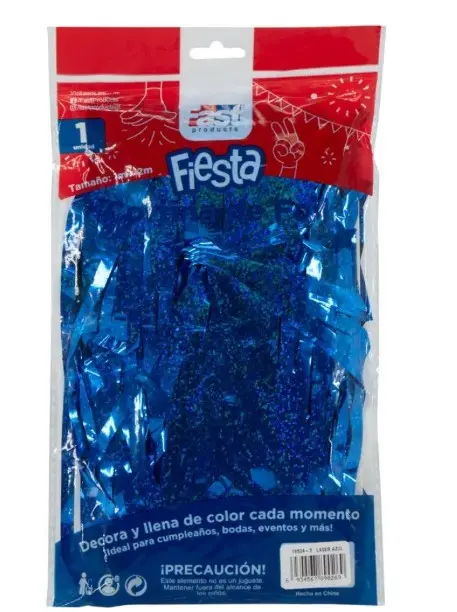 CORTINA FOIL LASER AZUL FAST 1 * 2MTS