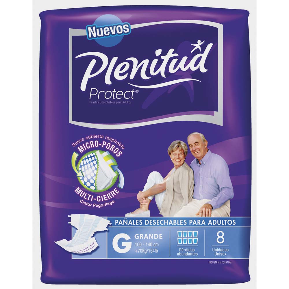PAÑAL PLENITUD ADULTO DESECH T G/XG  