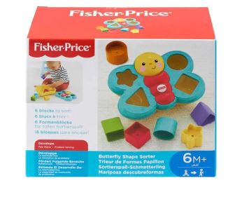 JUEGO MARIPOSA FISHER PRICE BLOQUES DIVERTIDOS