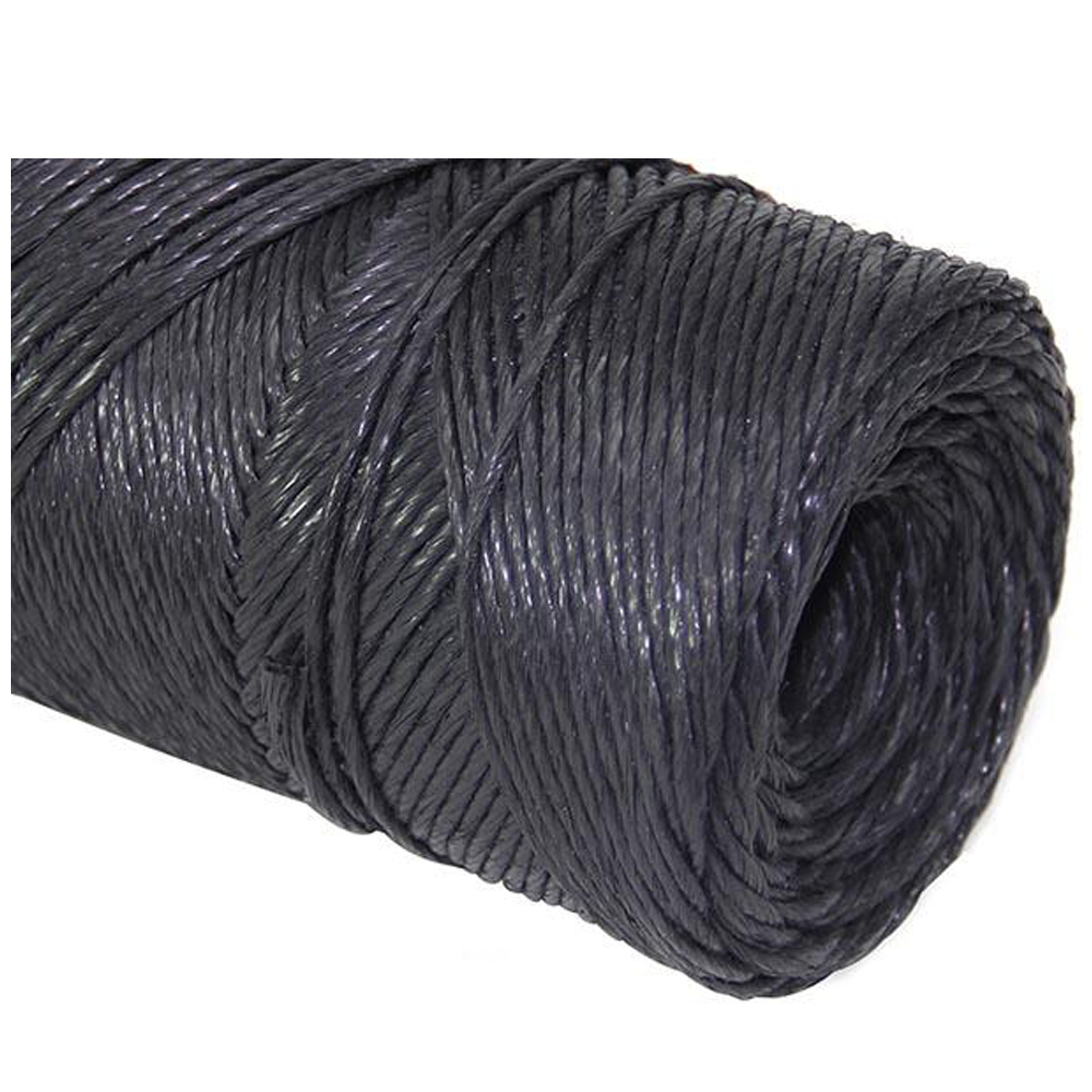 ROLLO DE PITA PLASTICO NEGRA DE 6.5 LBS