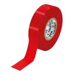 CINTA DE AISLAR DE 18 M X 19 MM ROJA TRUPER12504