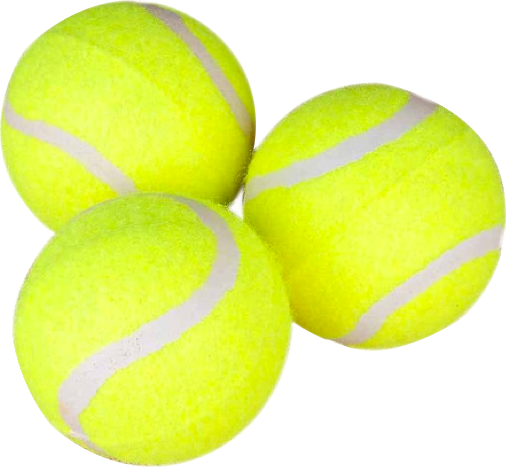 SET DE 3 PELOTAS DE TENNIS