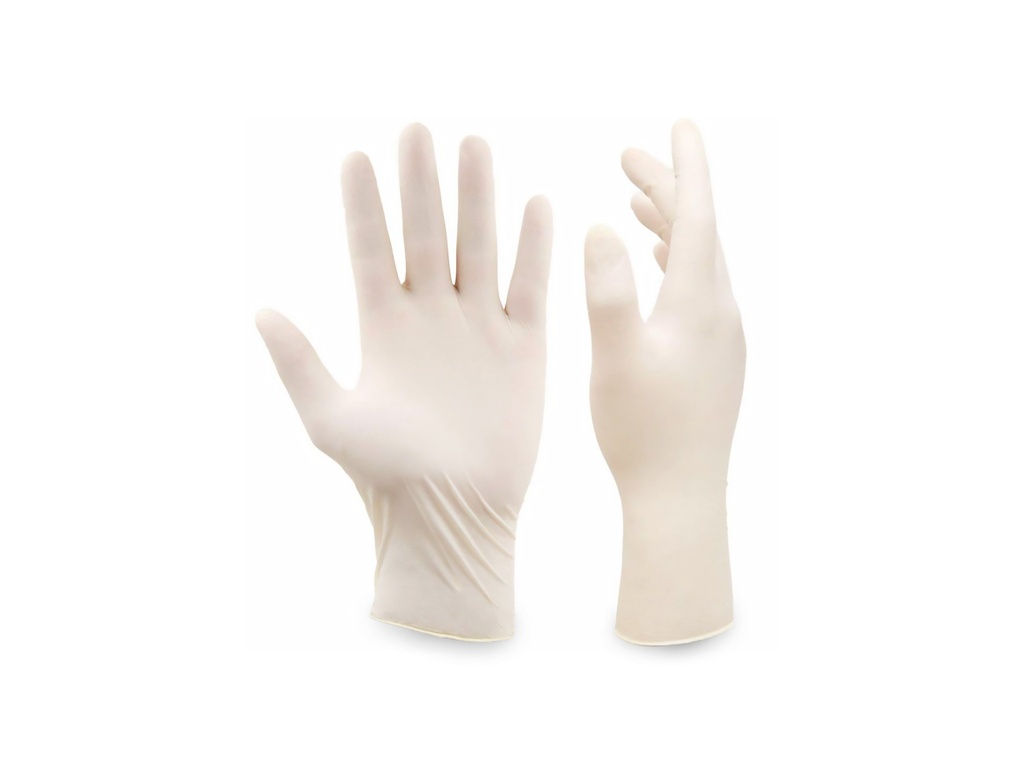 GUANTES DE LATEX TALLA M/50  PARES