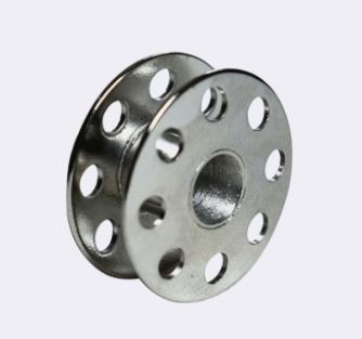 CARRETE DE METAL CON AGUJEROS P/MAQUINA PLANA