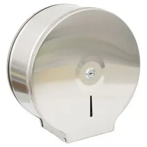 DISPENSADOR DE PAPEL HIGIENICO DE ACERO INOX