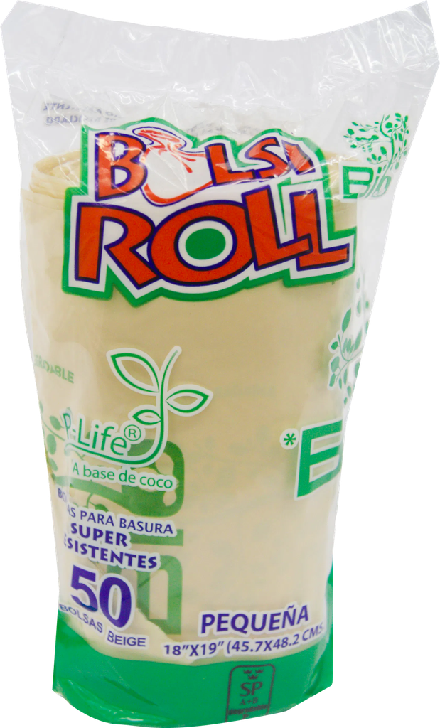 BOLSA PEQUEÑA ROLLO/50 (18*19")