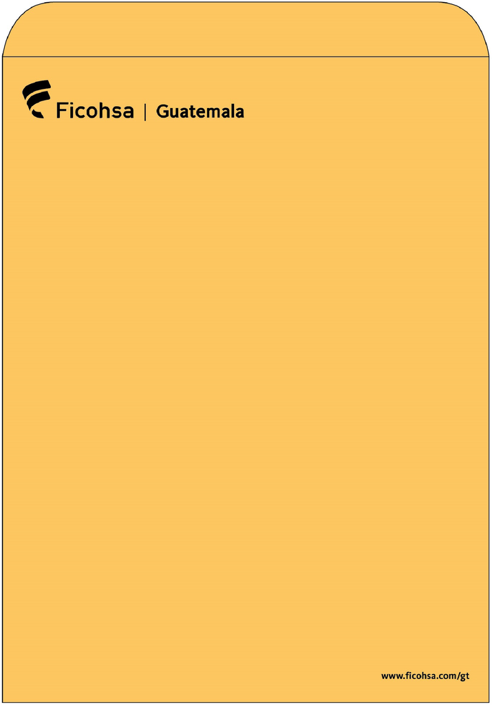 SOBRE MANILA T/CARTA  FICOHSA