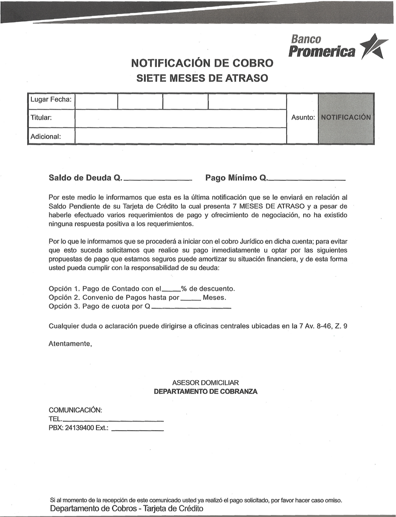 BLOCK NOTIFICACION MORA 7 MESES (210 DÍAS) 