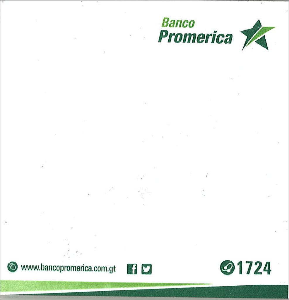BLOCK DE NOTAS PROMERICA BLOCK/50