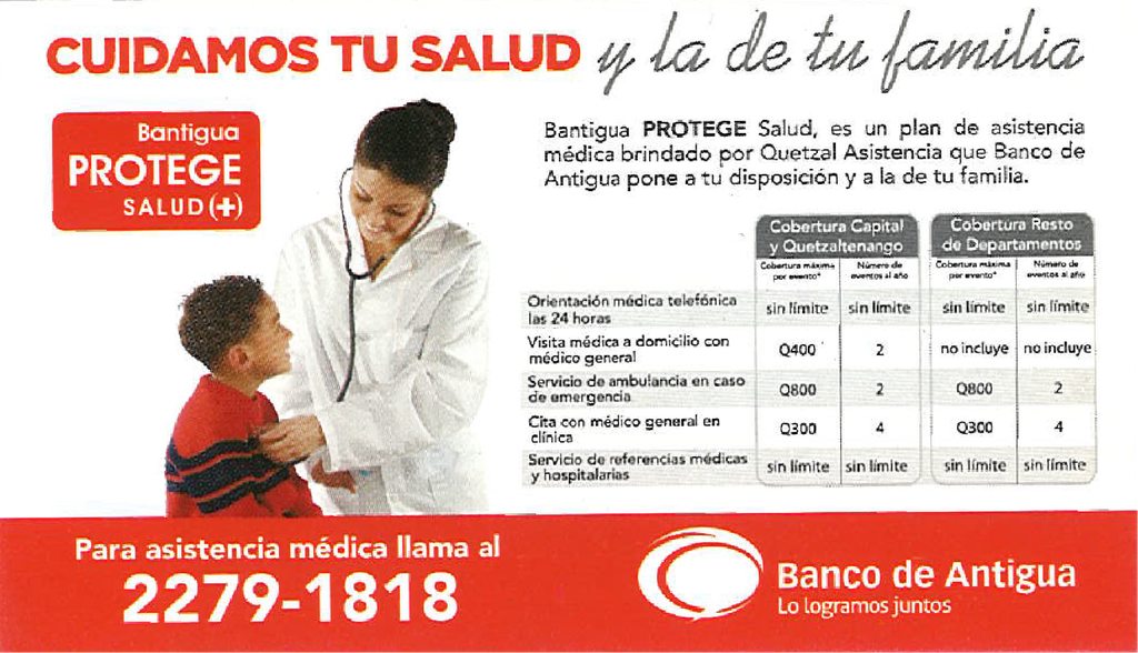 TARJETA PROTEGE SALUD