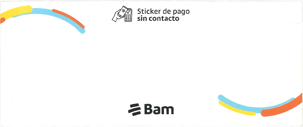 POSTAL STICKER BAM P/100 1102