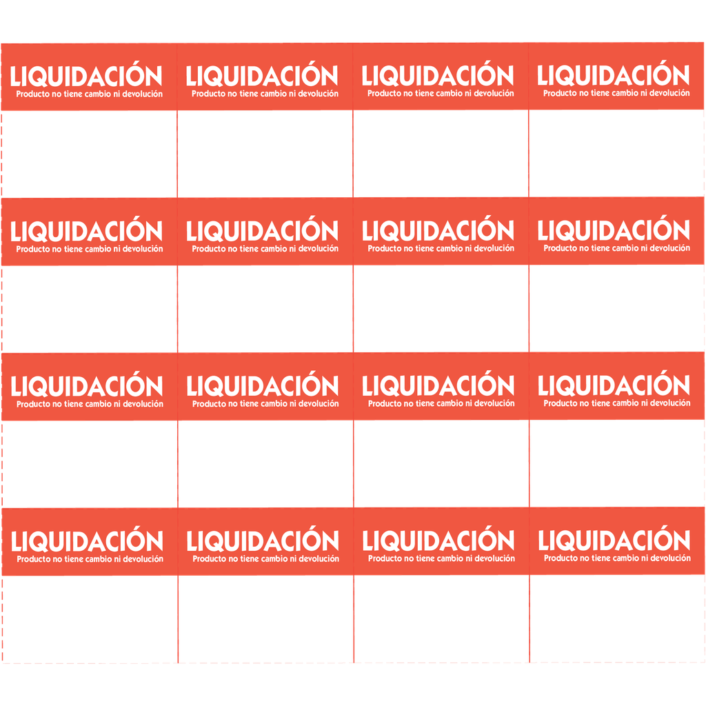 DESC. HABLADOR LIQUIDACIÓN 1/16 CARTA GANCHO