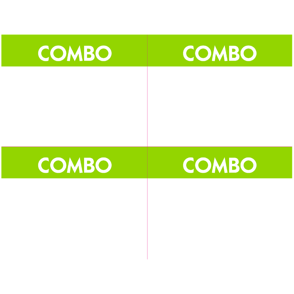 DESC. HABLADOR COMBO 1/4 CARTA VERTICAL P/100